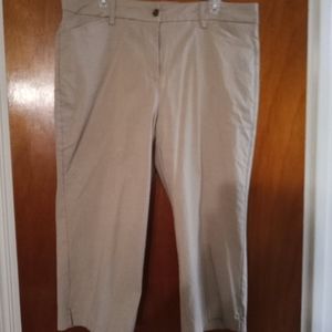 Plus Capri pants